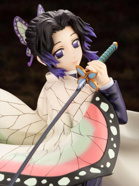 Preventa Estatua Shinobu Kocho - Demon Slayer: Kimetsu No Yaiba - ArtFX J marca Kotobukiya escala 1/8 (relanzamiento) - Image 3