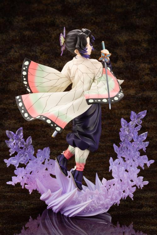 Preventa Estatua Shinobu Kocho - Demon Slayer: Kimetsu No Yaiba - ArtFX J marca Kotobukiya escala 1/8 (relanzamiento) - Image 8