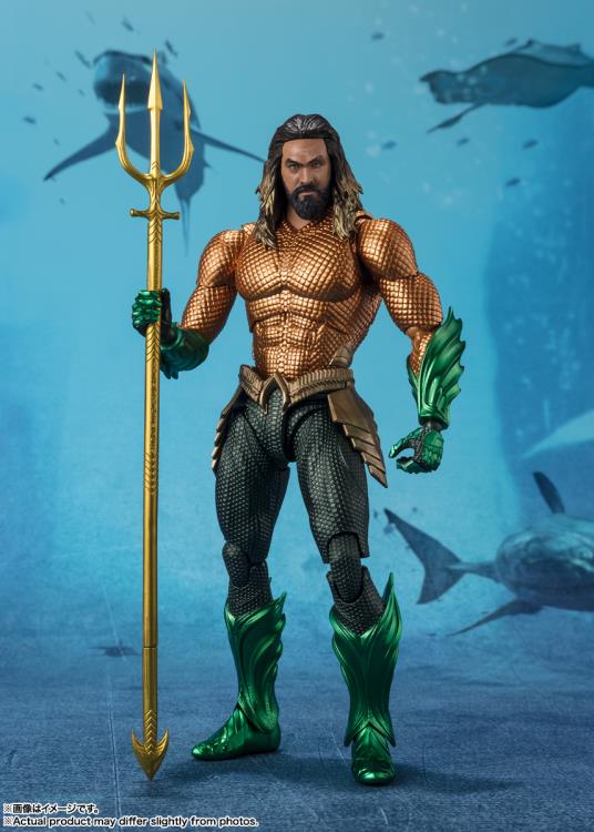 Preventa Figura Aquaman - Aquaman and the Lost Kingdom - S.H.Figuarts marca Bandai Spirits escala pequeña 1/12 - Image 3