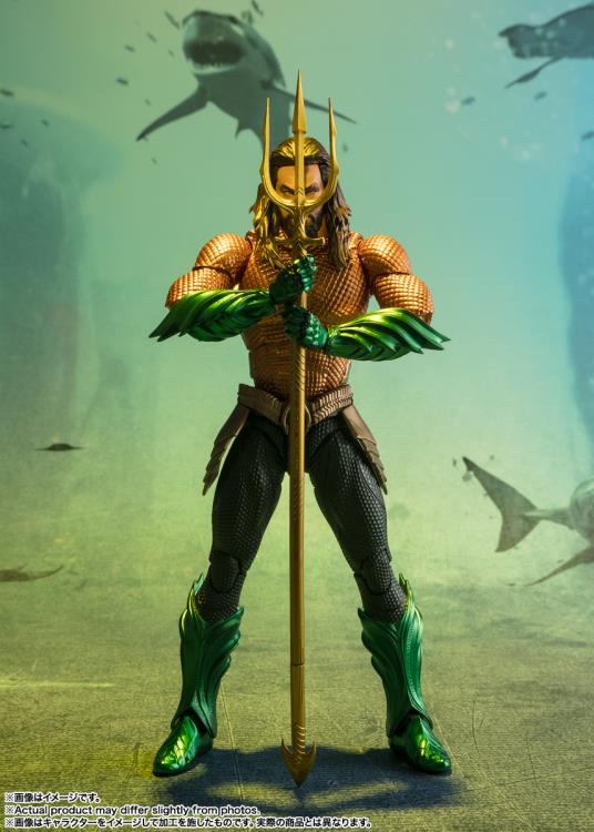 Preventa Figura Aquaman - Aquaman and the Lost Kingdom - S.H.Figuarts marca Bandai Spirits escala pequeña 1/12 - Image 4