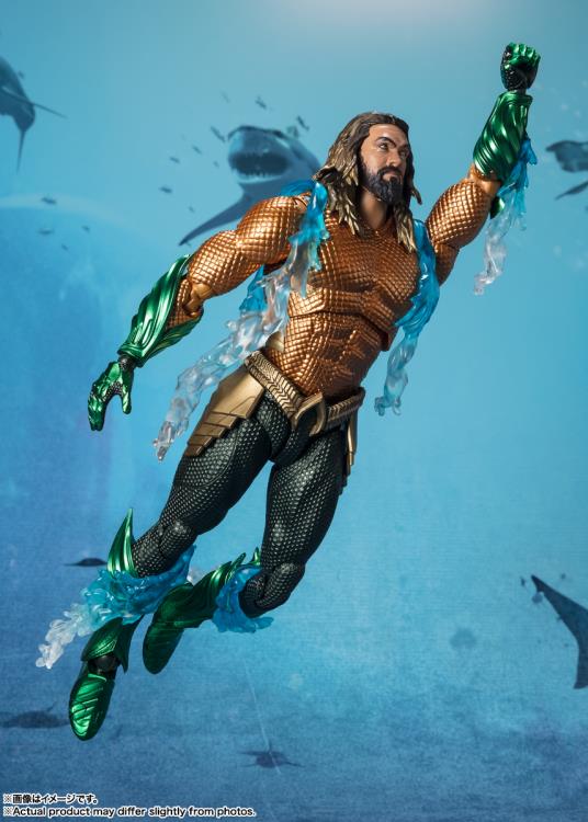 Preventa Figura Aquaman - Aquaman and the Lost Kingdom - S.H.Figuarts marca Bandai Spirits escala pequeña 1/12 - Image 5
