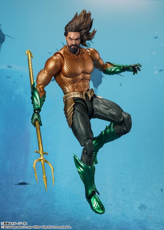 Preventa Figura Aquaman - Aquaman and the Lost Kingdom - S.H.Figuarts marca Bandai Spirits escala pequeña 1/12 - Image 6