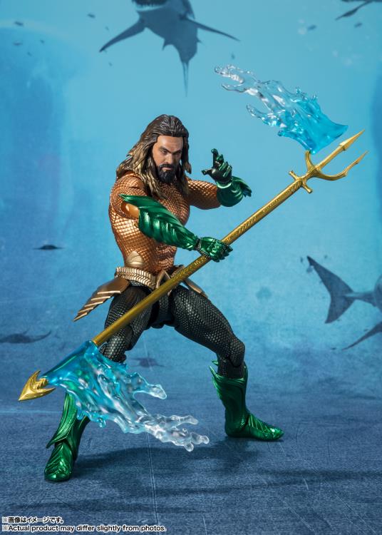 Preventa Figura Aquaman - Aquaman and the Lost Kingdom - S.H.Figuarts marca Bandai Spirits escala pequeña 1/12 - Image 7