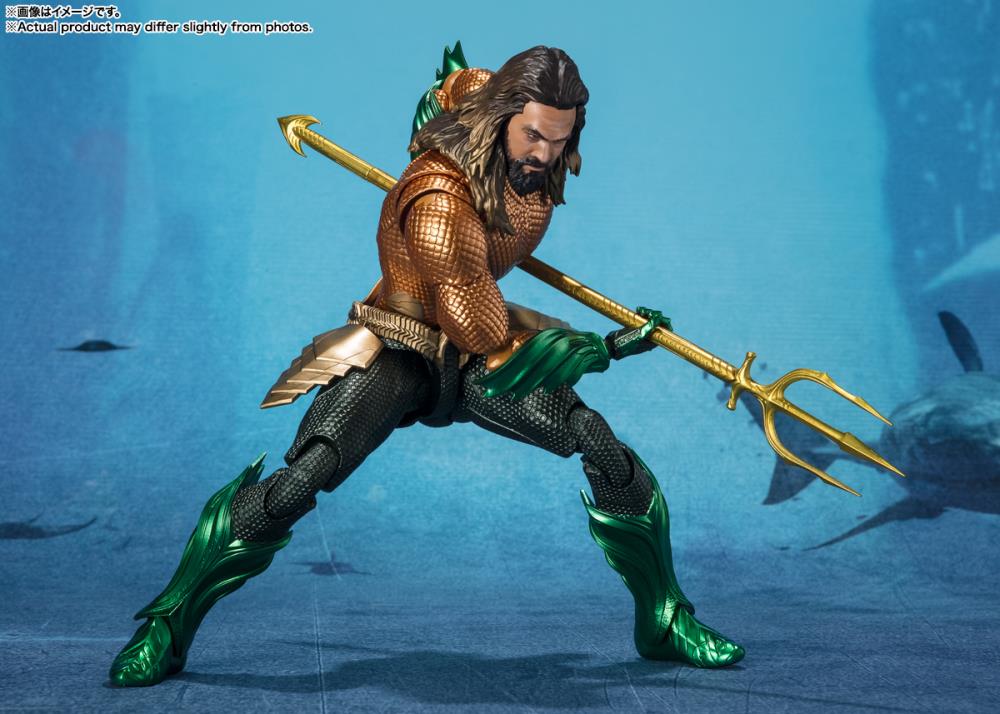 Preventa Figura Aquaman - Aquaman and the Lost Kingdom - S.H.Figuarts marca Bandai Spirits escala pequeña 1/12 - Image 8