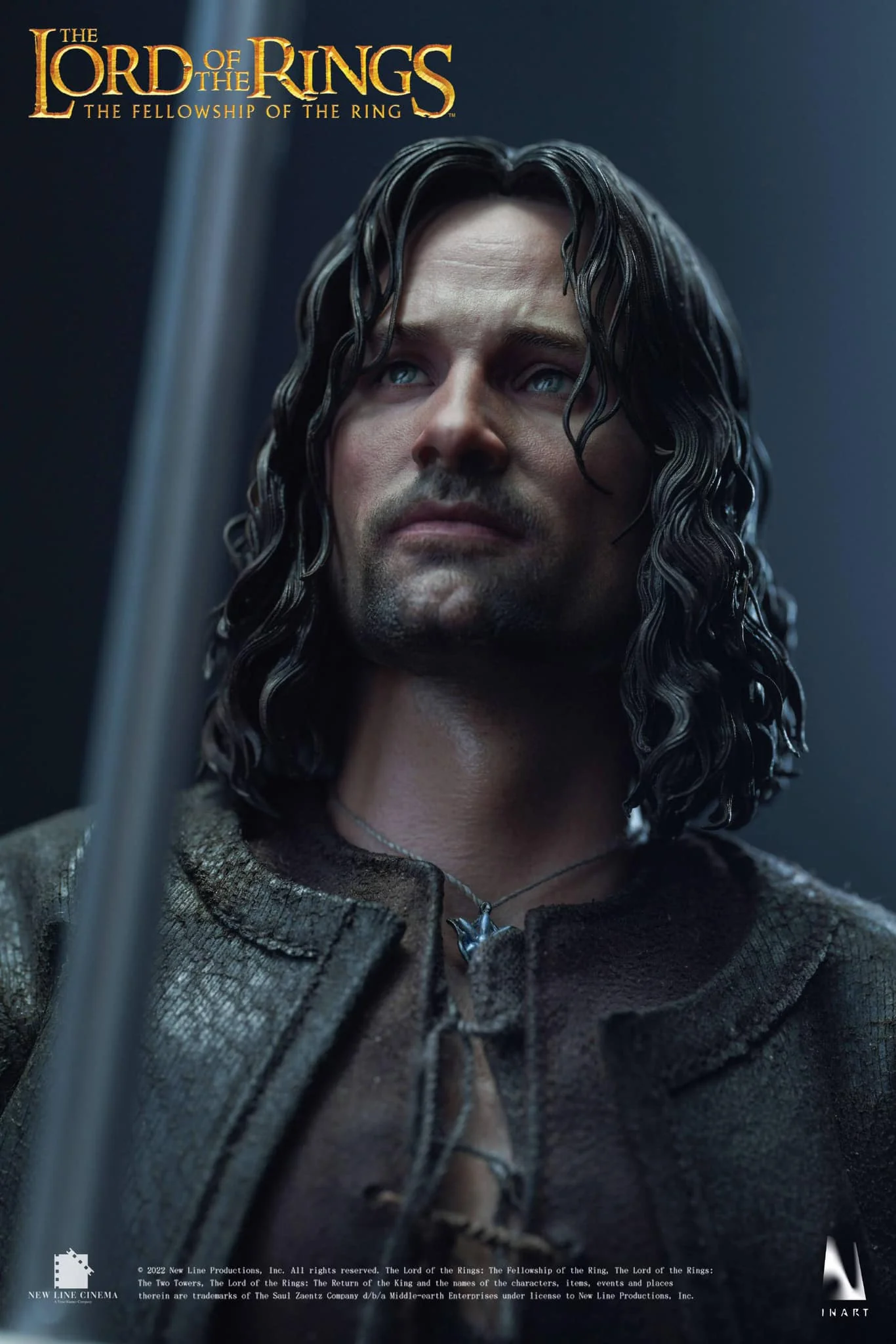 Preventa Figura Aragorn (Standard Version - Cabello Esculpido) - The Lord of the Rings: The Fellowship of the Ring marca Inart Queen Studios escala 1/6 - Image 7