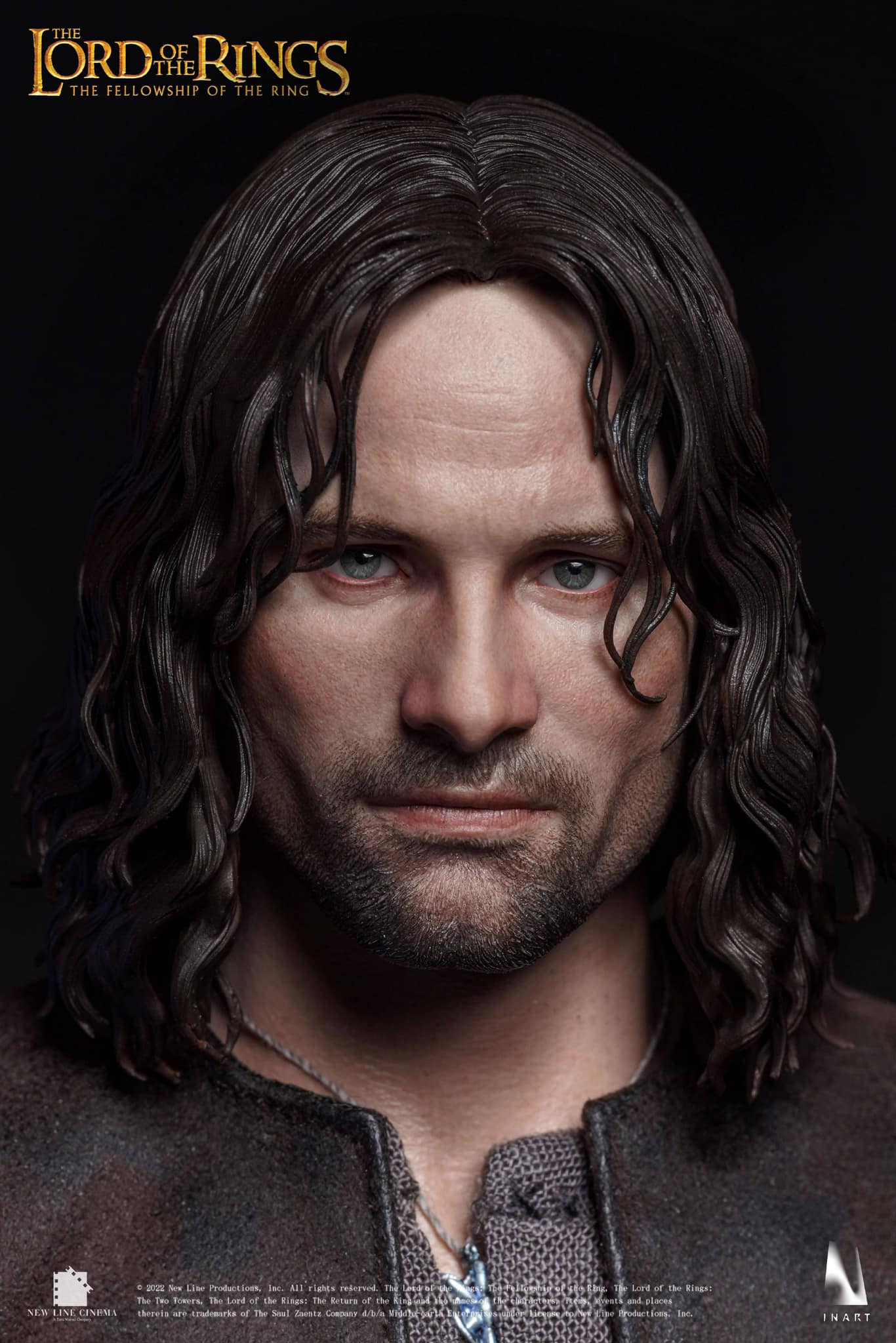 Preventa Figura Aragorn (Standard Version - Cabello Esculpido) - The Lord of the Rings: The Fellowship of the Ring marca Inart Queen Studios escala 1/6 - Image 8