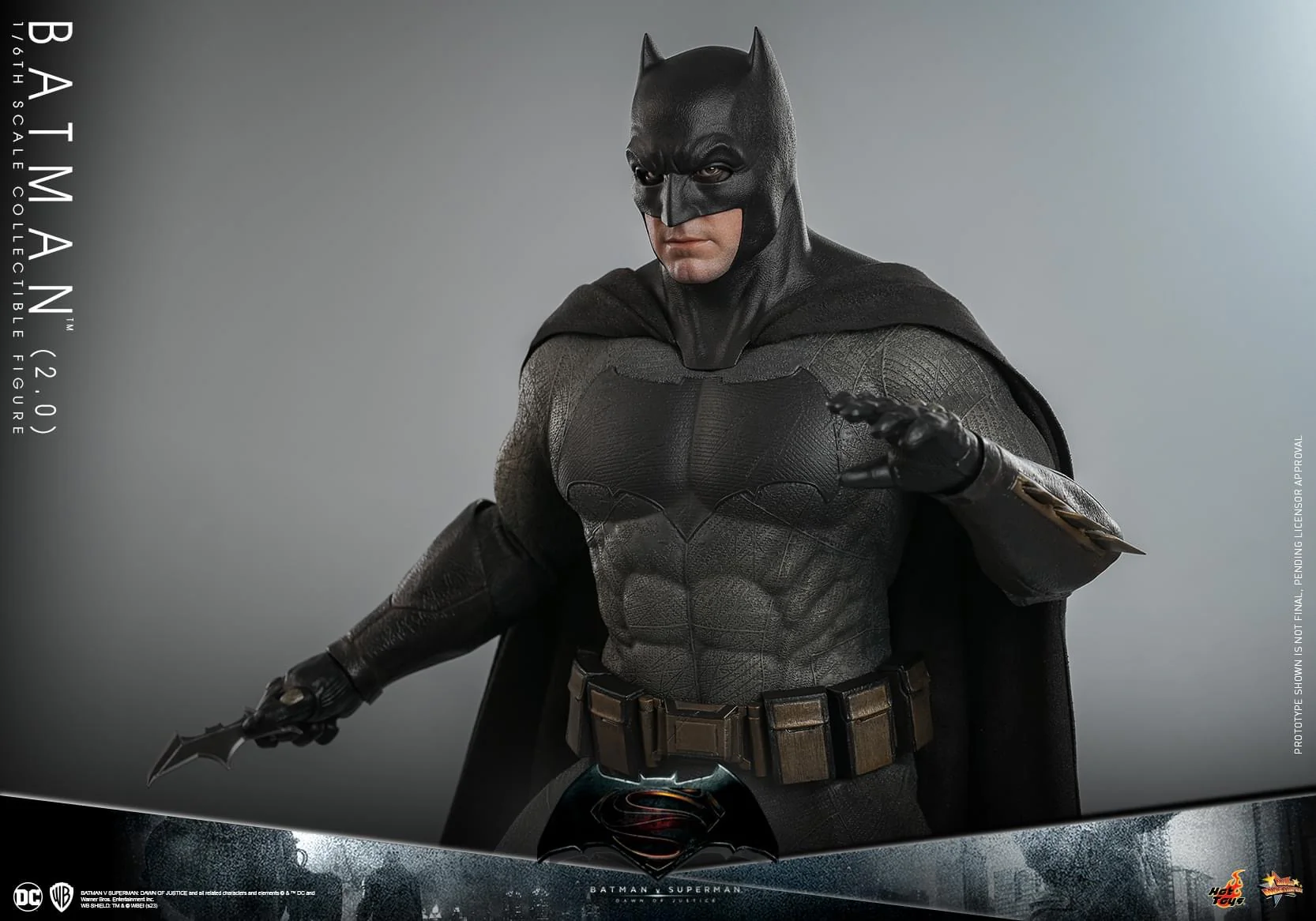 Preventa Figura Batman (2.0) - Batman v Superman: Dawn of Justice™ marca Hot Toys MMS731 escala 1/6 - Image 13
