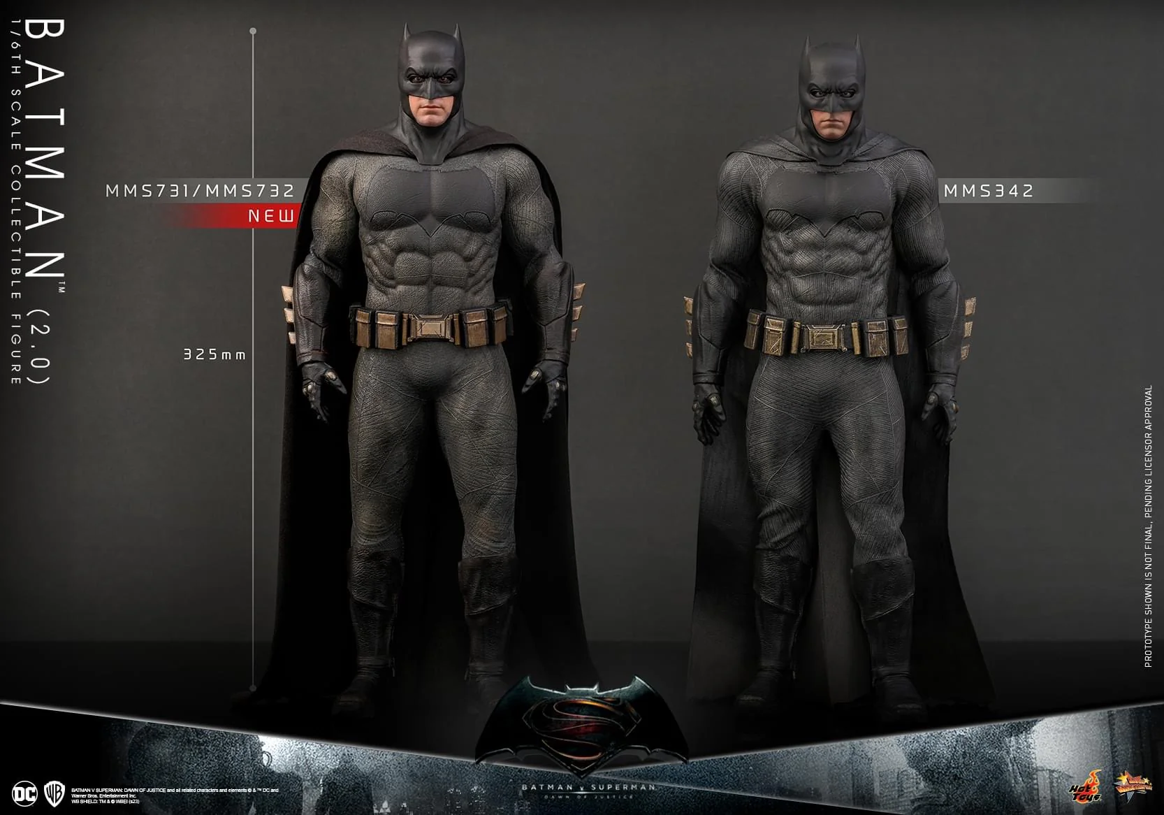 Preventa Figura Batman (2.0) - Batman v Superman: Dawn of Justice™ marca Hot Toys MMS731 escala 1/6 - Image 17