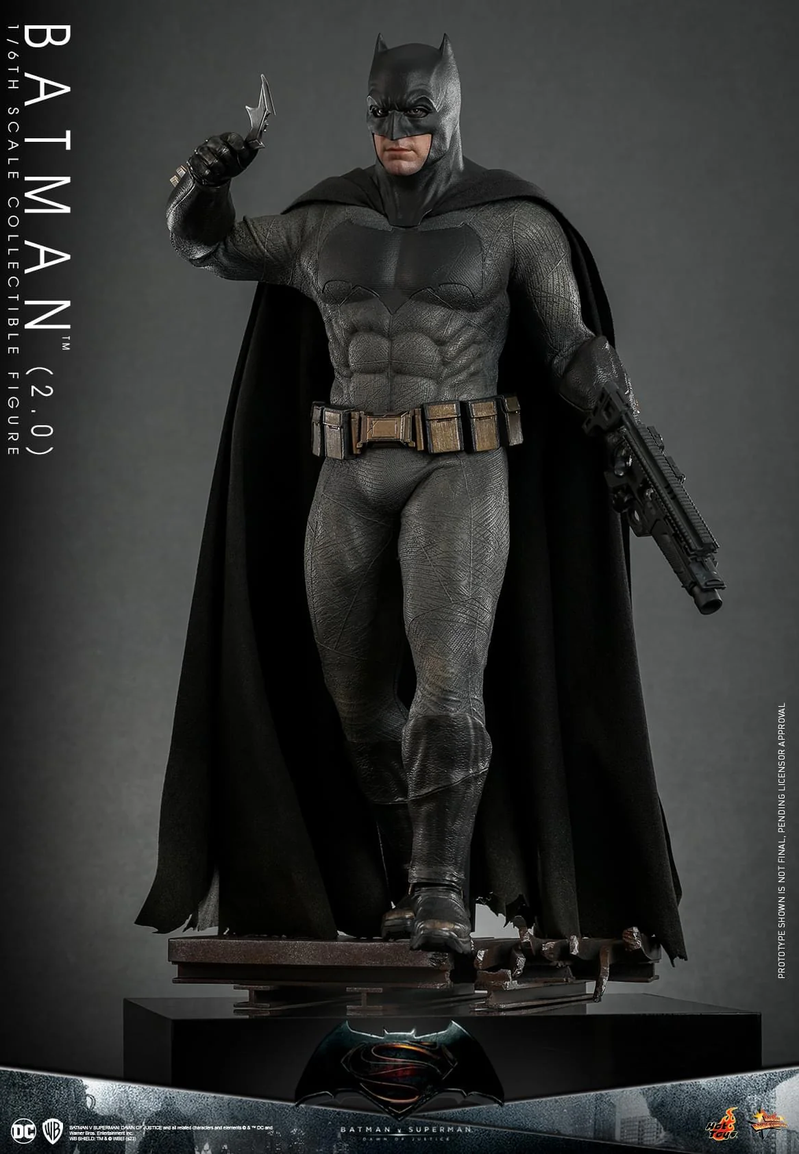 Preventa Figura Batman (2.0) - Batman v Superman: Dawn of Justice™ marca Hot Toys MMS731 escala 1/6 - Image 7