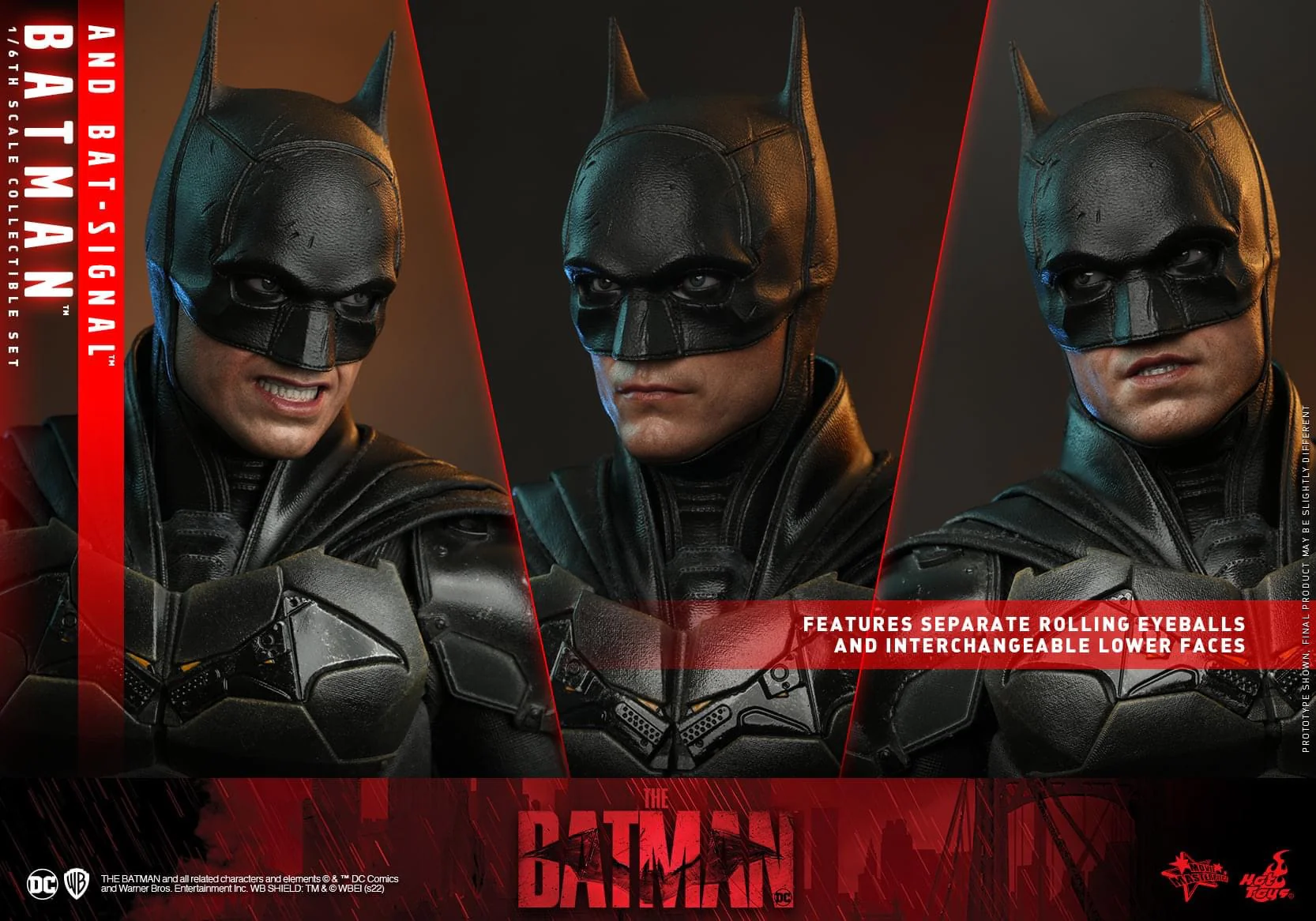 Preventa Figura Batman & Bat-Signal - The Batman marca Hot Toys MMS641 escala 1/6 - Image 17