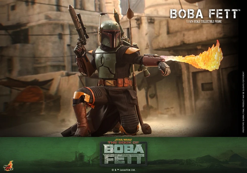 Preventa Figura Boba Fett - Star Wars: The Book of Boba Fett ™ marca Hot Toys TMS078 escala 1/6 - Image 12