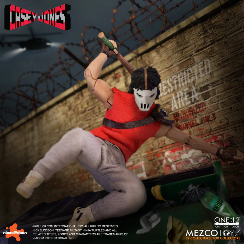Preventa Figura Casey Jones - Teenage Mutant Ninja Turtles - One:12 Collective marca Mezco Toyz escala 1/12 - Image 10