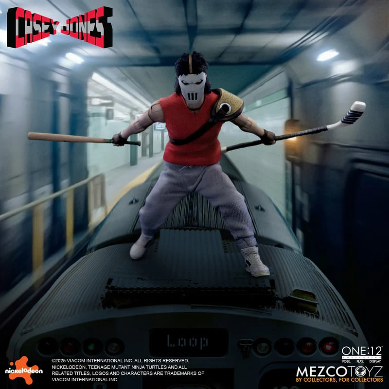 Preventa Figura Casey Jones - Teenage Mutant Ninja Turtles - One:12 Collective marca Mezco Toyz escala 1/12 - Image 12