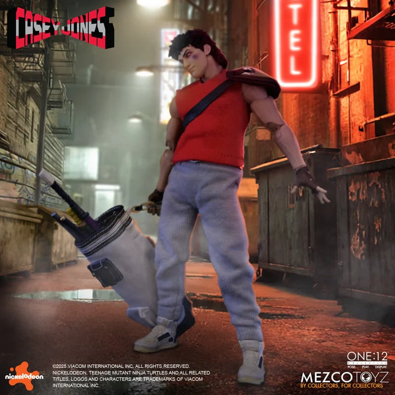Preventa Figura Casey Jones - Teenage Mutant Ninja Turtles - One:12 Collective marca Mezco Toyz escala 1/12 - Image 13
