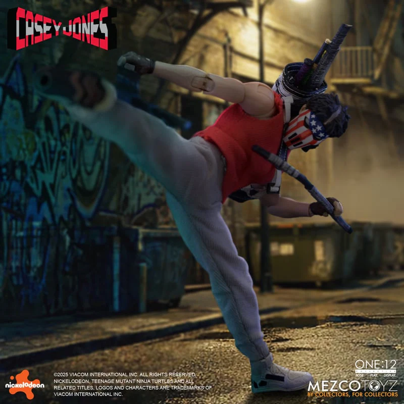 Preventa Figura Casey Jones - Teenage Mutant Ninja Turtles - One:12 Collective marca Mezco Toyz escala 1/12 - Image 14