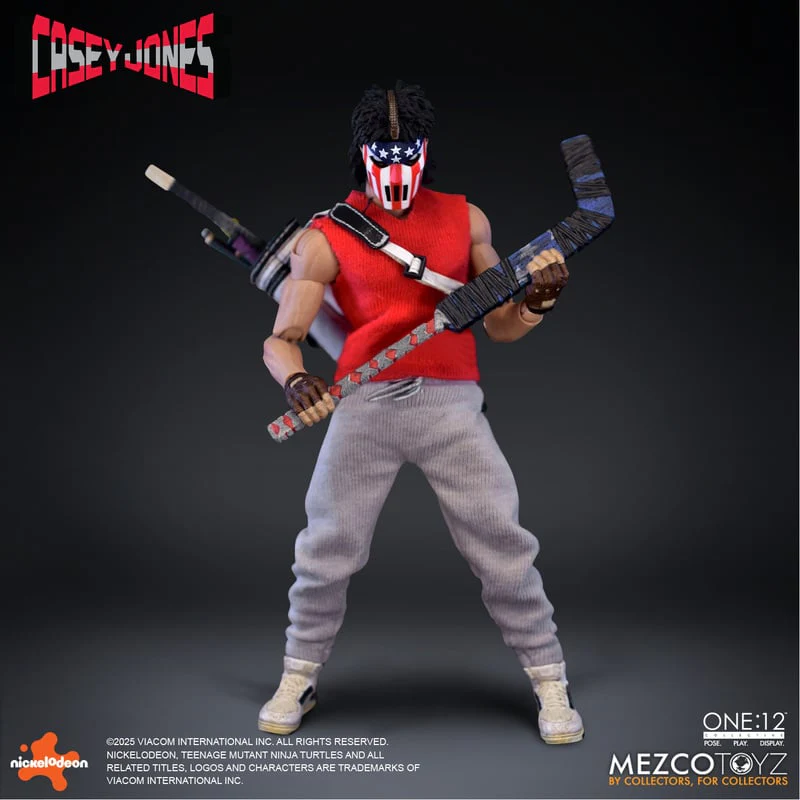 Preventa Figura Casey Jones - Teenage Mutant Ninja Turtles - One:12 Collective marca Mezco Toyz escala 1/12 - Image 15