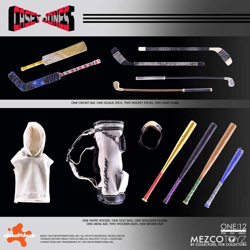 Preventa Figura Casey Jones - Teenage Mutant Ninja Turtles - One:12 Collective marca Mezco Toyz escala 1/12 - Image 17