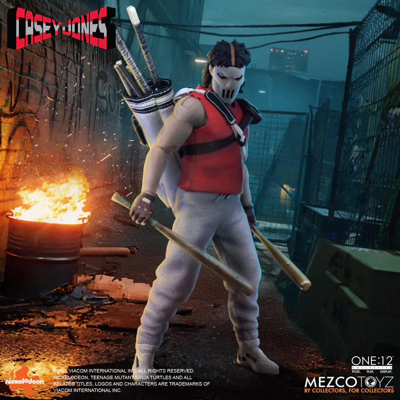 Preventa Figura Casey Jones - Teenage Mutant Ninja Turtles - One:12 Collective marca Mezco Toyz escala 1/12 - Image 2