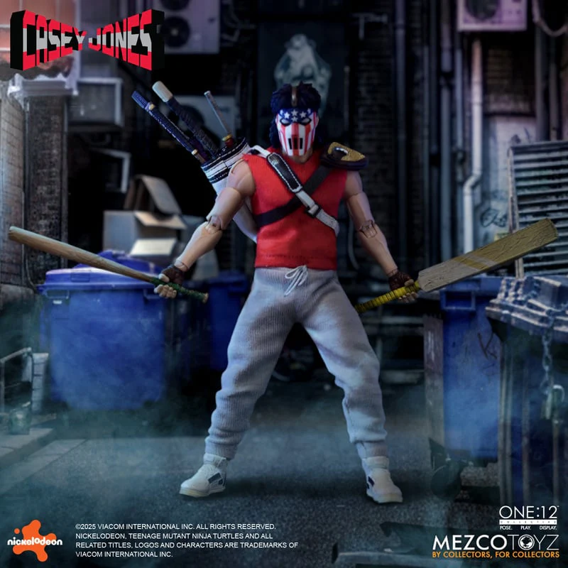 Preventa Figura Casey Jones - Teenage Mutant Ninja Turtles - One:12 Collective marca Mezco Toyz escala 1/12 - Image 3