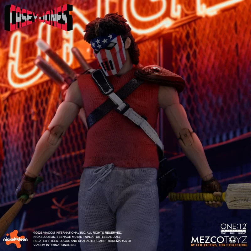 Preventa Figura Casey Jones - Teenage Mutant Ninja Turtles - One:12 Collective marca Mezco Toyz escala 1/12 - Image 4