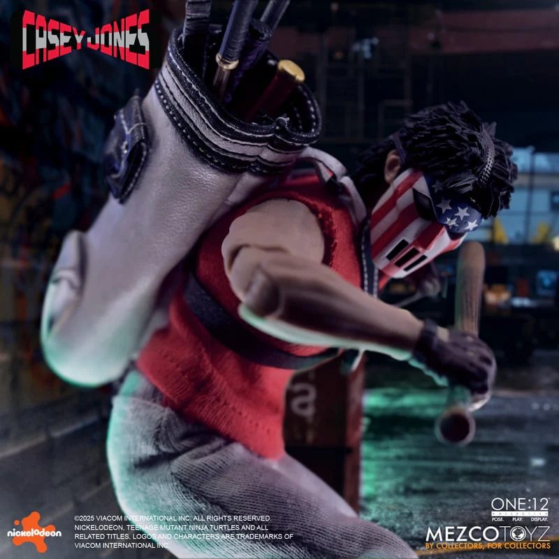 Preventa Figura Casey Jones - Teenage Mutant Ninja Turtles - One:12 Collective marca Mezco Toyz escala 1/12 - Image 5