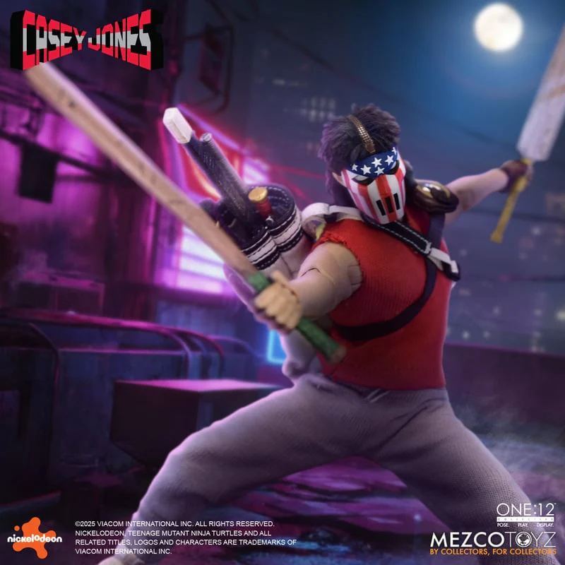 Preventa Figura Casey Jones - Teenage Mutant Ninja Turtles - One:12 Collective marca Mezco Toyz escala 1/12 - Image 6