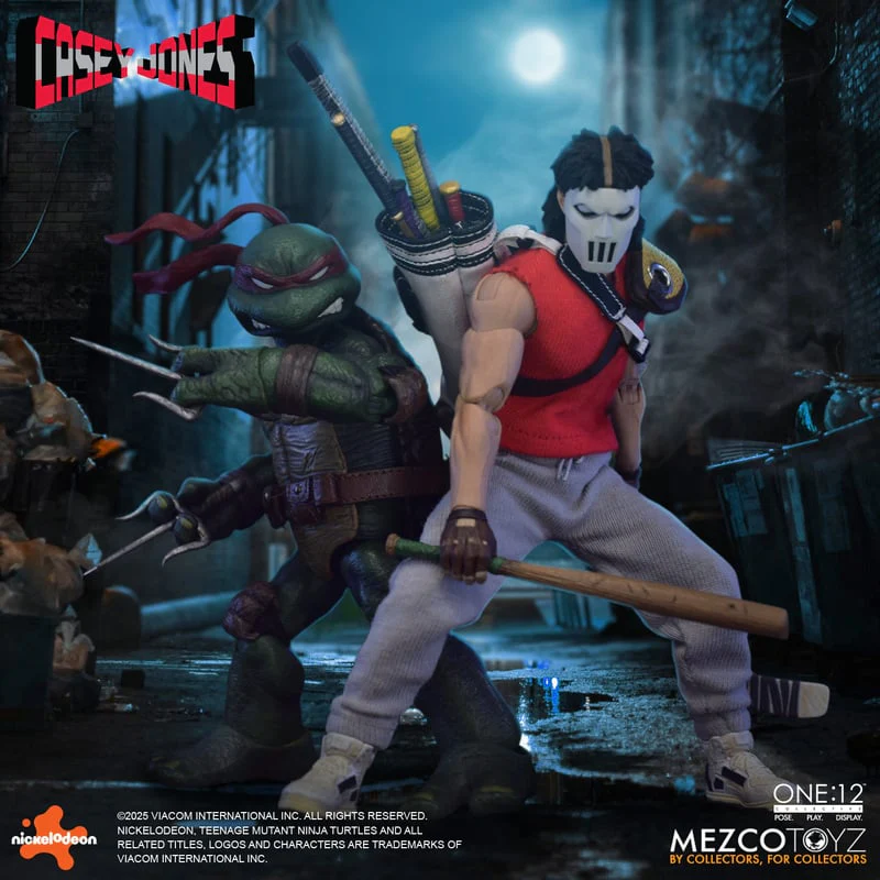 Preventa Figura Casey Jones - Teenage Mutant Ninja Turtles - One:12 Collective marca Mezco Toyz escala 1/12 - Image 8