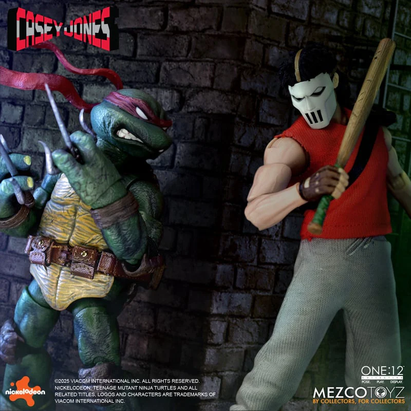 Preventa Figura Casey Jones - Teenage Mutant Ninja Turtles - One:12 Collective marca Mezco Toyz escala 1/12 - Image 9