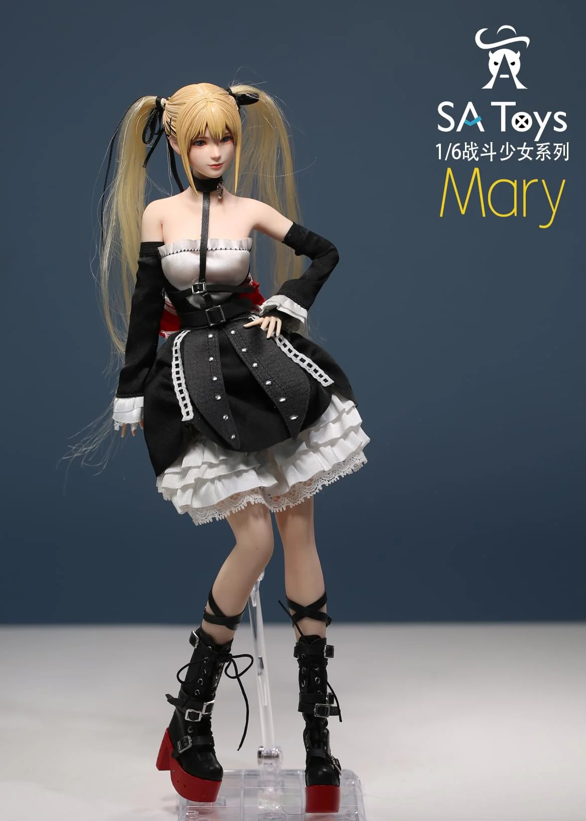 Preventa Figura Combat Girl Mary marca SA Toys M001 escala 1/6 - Image 10