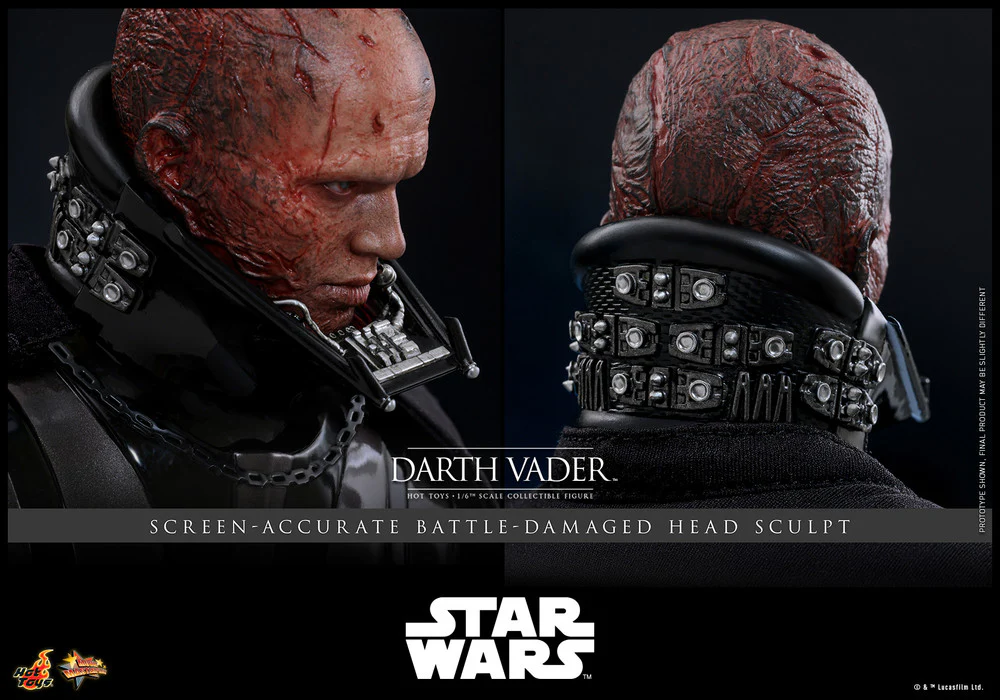 Preventa Figura Darth Vader - Star Wars: Revenge of the Sith marca Hot Toys MMS810 escala 1/6 - Image 17
