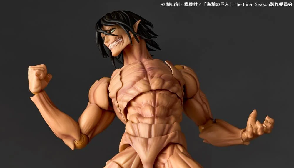 Preventa Figura Eren Yeager - Attack on Titan / Shingeki no Kyojin - Amazing Yamaguchi Revoltech marca Kaiyodo NR084 (17 cm) (relanzamiento) - Image 12
