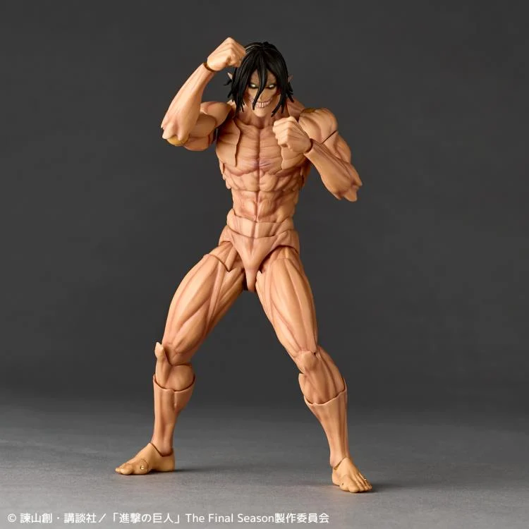 Preventa Figura Eren Yeager - Attack on Titan / Shingeki no Kyojin - Amazing Yamaguchi Revoltech marca Kaiyodo NR084 (17 cm) (relanzamiento) - Image 2