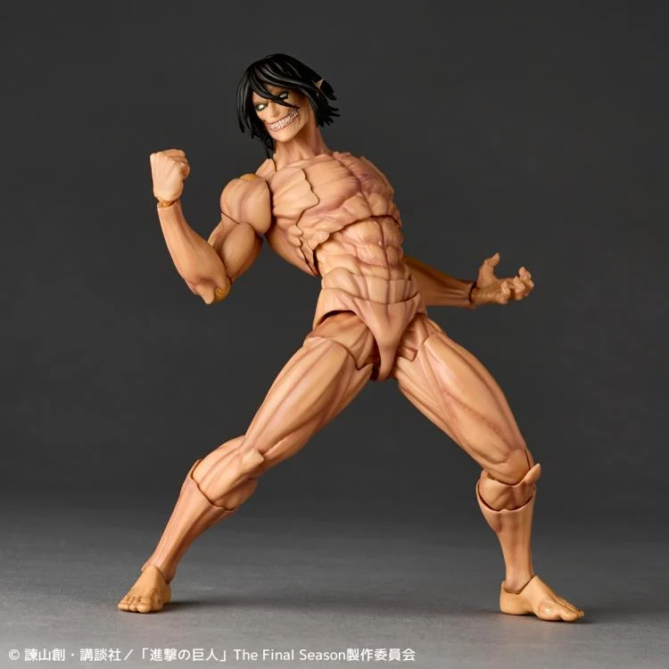 Preventa Figura Eren Yeager - Attack on Titan / Shingeki no Kyojin - Amazing Yamaguchi Revoltech marca Kaiyodo NR084 (17 cm) (relanzamiento) - Image 4