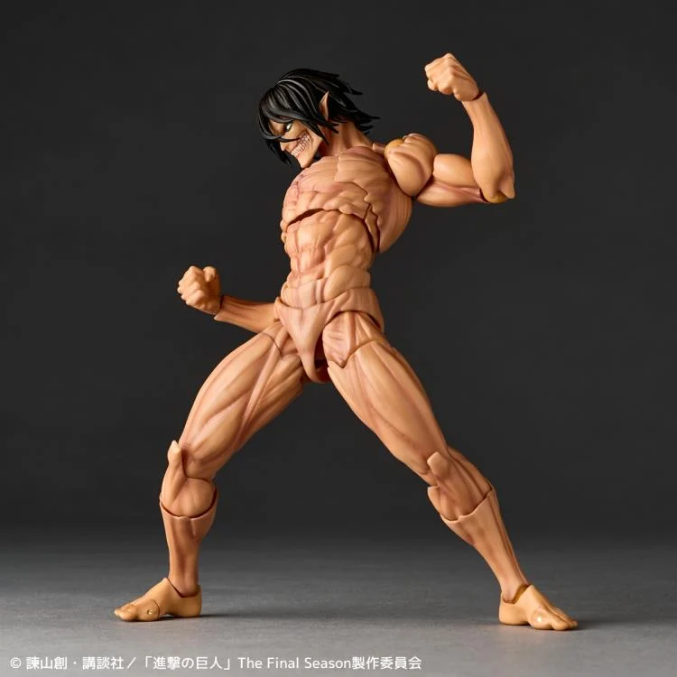 Preventa Figura Eren Yeager - Attack on Titan / Shingeki no Kyojin - Amazing Yamaguchi Revoltech marca Kaiyodo NR084 (17 cm) (relanzamiento) - Image 6
