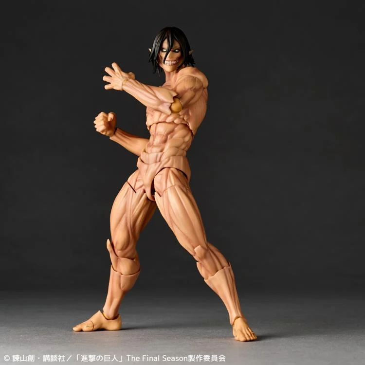 Preventa Figura Eren Yeager - Attack on Titan / Shingeki no Kyojin - Amazing Yamaguchi Revoltech marca Kaiyodo NR084 (17 cm) (relanzamiento) - Image 7