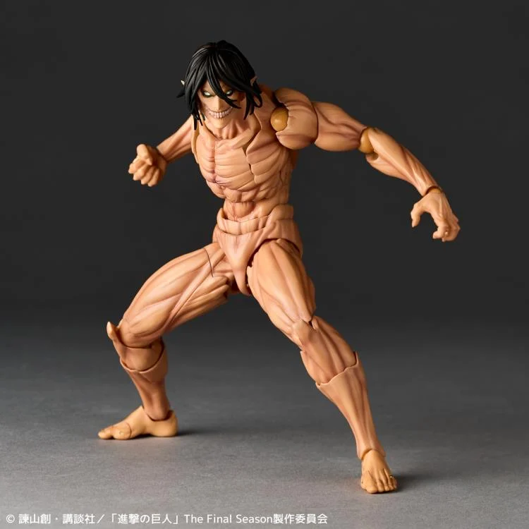 Preventa Figura Eren Yeager - Attack on Titan / Shingeki no Kyojin - Amazing Yamaguchi Revoltech marca Kaiyodo NR084 (17 cm) (relanzamiento) - Image 9