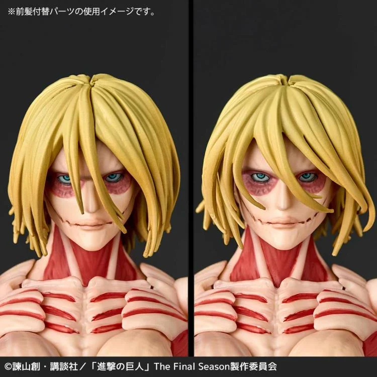 Preventa Figura Female Titan (Annie Leonhart) - Attack on Titan / Shingeki no Kyojin - Amazing Yamaguchi Revoltech marca Kaiyodo NR100 (16 cm) (relanzamiento) - Image 14