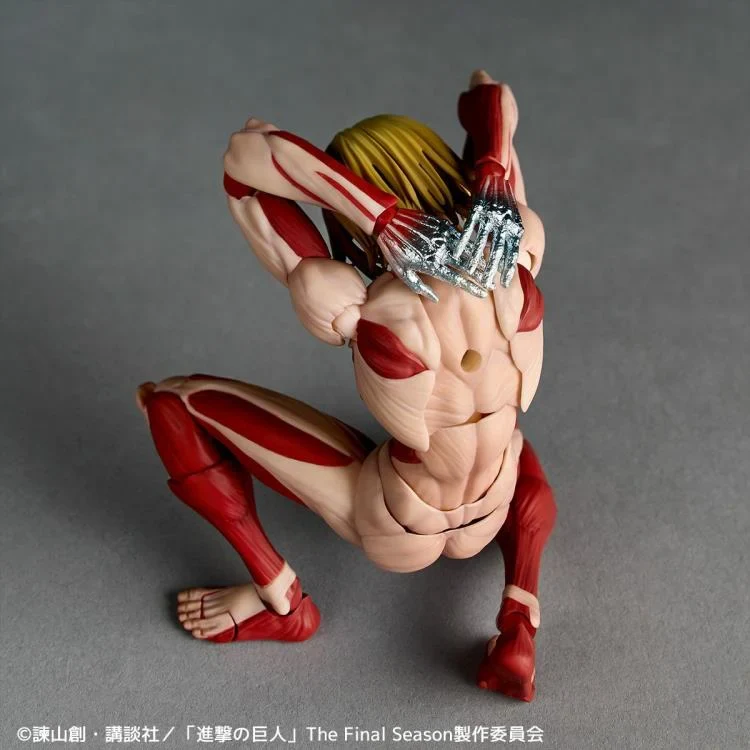 Preventa Figura Female Titan (Annie Leonhart) - Attack on Titan / Shingeki no Kyojin - Amazing Yamaguchi Revoltech marca Kaiyodo NR100 (16 cm) (relanzamiento) - Image 8
