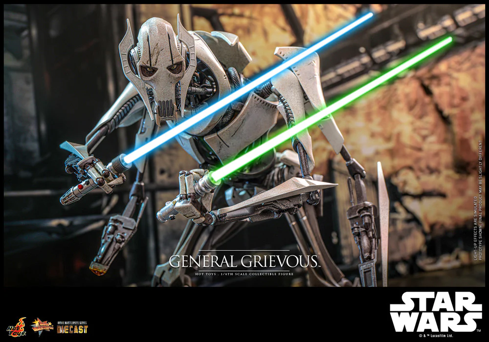 Preventa Figura General Grievous ™ - Star Wars Episode III: Revenge of the Sith ™ marca Hot Toys MMS760 D67 escala 1/6 - Image 11