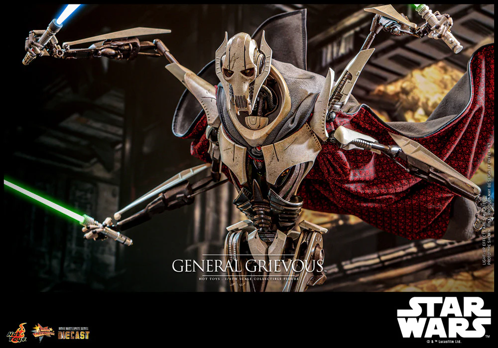 Preventa Figura General Grievous ™ - Star Wars Episode III: Revenge of the Sith ™ marca Hot Toys MMS760 D67 escala 1/6 - Image 15