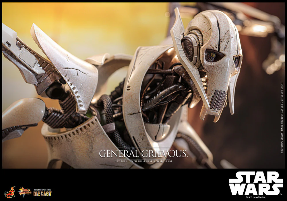 Preventa Figura General Grievous ™ - Star Wars Episode III: Revenge of the Sith ™ marca Hot Toys MMS760 D67 escala 1/6 - Image 17