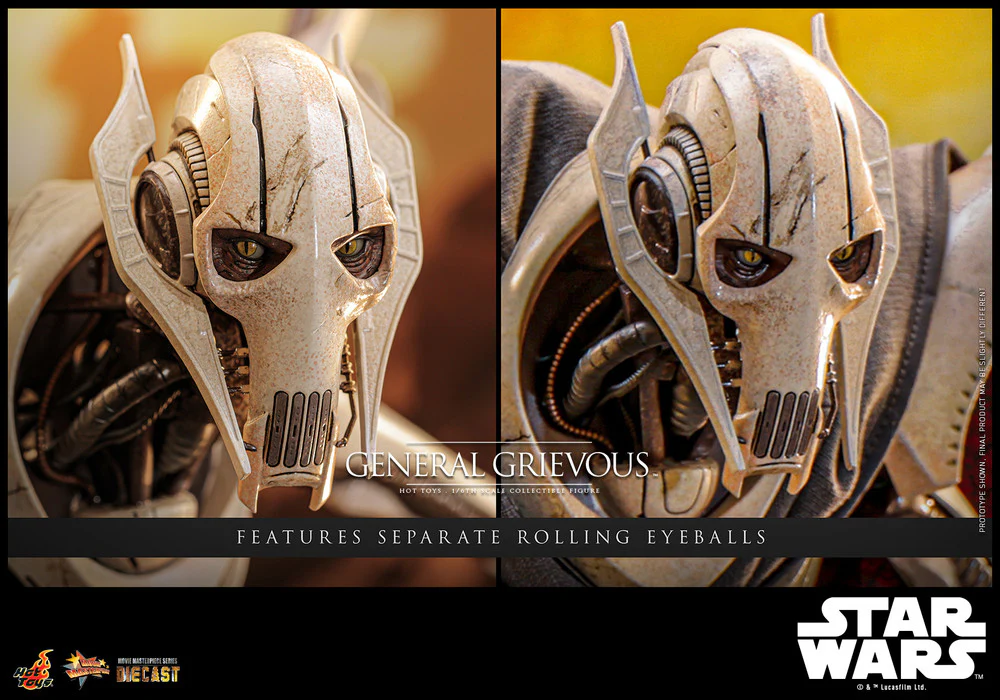 Preventa Figura General Grievous ™ - Star Wars Episode III: Revenge of the Sith ™ marca Hot Toys MMS760 D67 escala 1/6 - Image 18