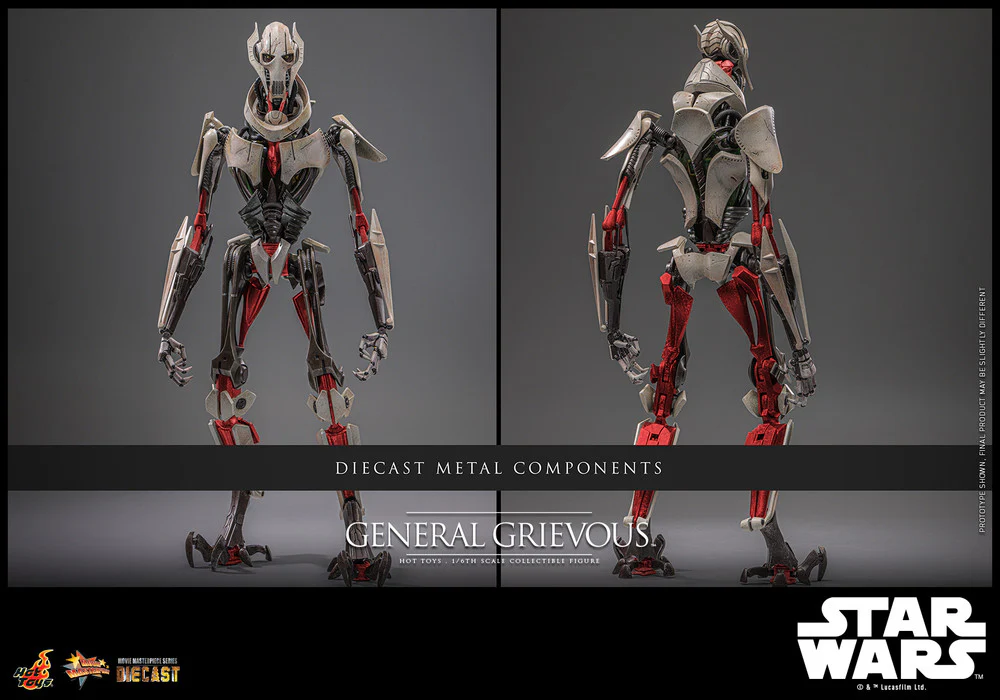 Preventa Figura General Grievous ™ - Star Wars Episode III: Revenge of the Sith ™ marca Hot Toys MMS760 D67 escala 1/6 - Image 19
