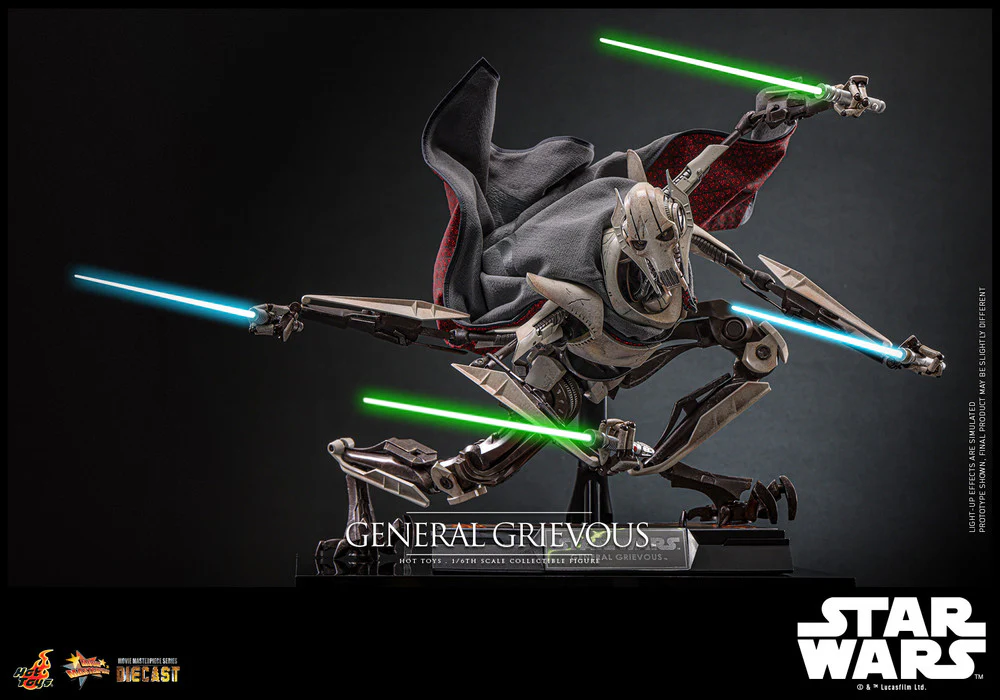 Preventa Figura General Grievous ™ - Star Wars Episode III: Revenge of the Sith ™ marca Hot Toys MMS760 D67 escala 1/6 - Image 2