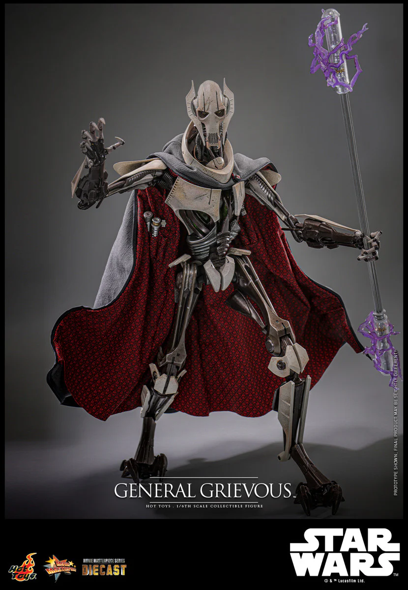 Preventa Figura General Grievous ™ - Star Wars Episode III: Revenge of the Sith ™ marca Hot Toys MMS760 D67 escala 1/6 - Image 4