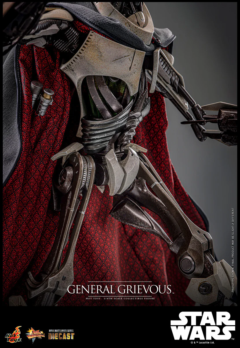Preventa Figura General Grievous ™ - Star Wars Episode III: Revenge of the Sith ™ marca Hot Toys MMS760 D67 escala 1/6 - Image 5