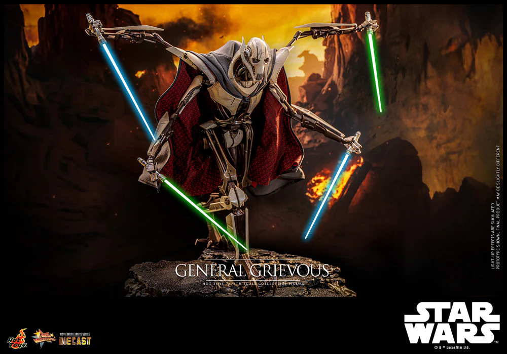 Preventa Figura General Grievous ™ - Star Wars Episode III: Revenge of the Sith ™ marca Hot Toys MMS760 D67 escala 1/6 - Image 7