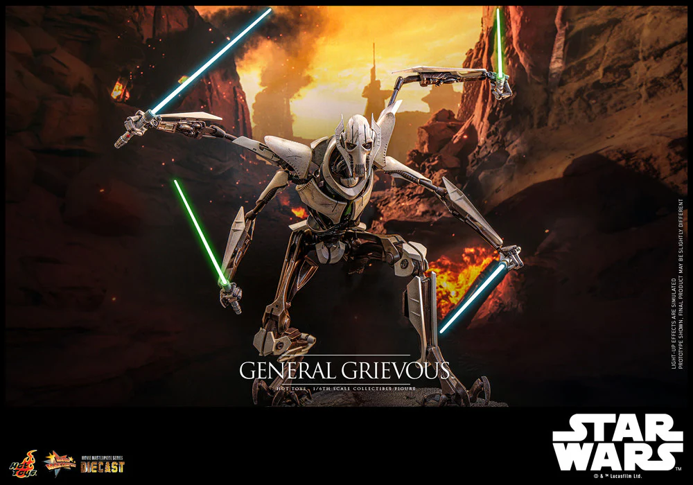 Preventa Figura General Grievous ™ - Star Wars Episode III: Revenge of the Sith ™ marca Hot Toys MMS760 D67 escala 1/6 - Image 8