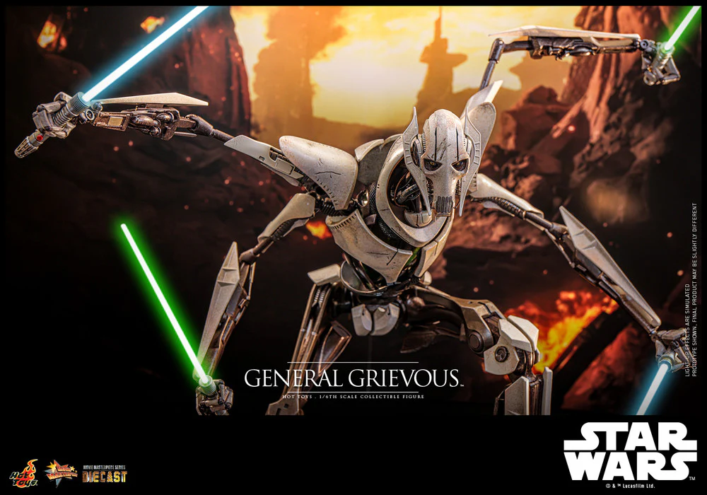 Preventa Figura General Grievous ™ - Star Wars Episode III: Revenge of the Sith ™ marca Hot Toys MMS760 D67 escala 1/6 - Image 9