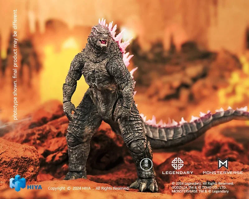 Preventa Figura Godzilla Evolved (Exclusiva PX Previews) - Godzilla x Kong: The New Empire - Exquisite Basic marca HIYA EBG0412 (18 cm) - Image 6